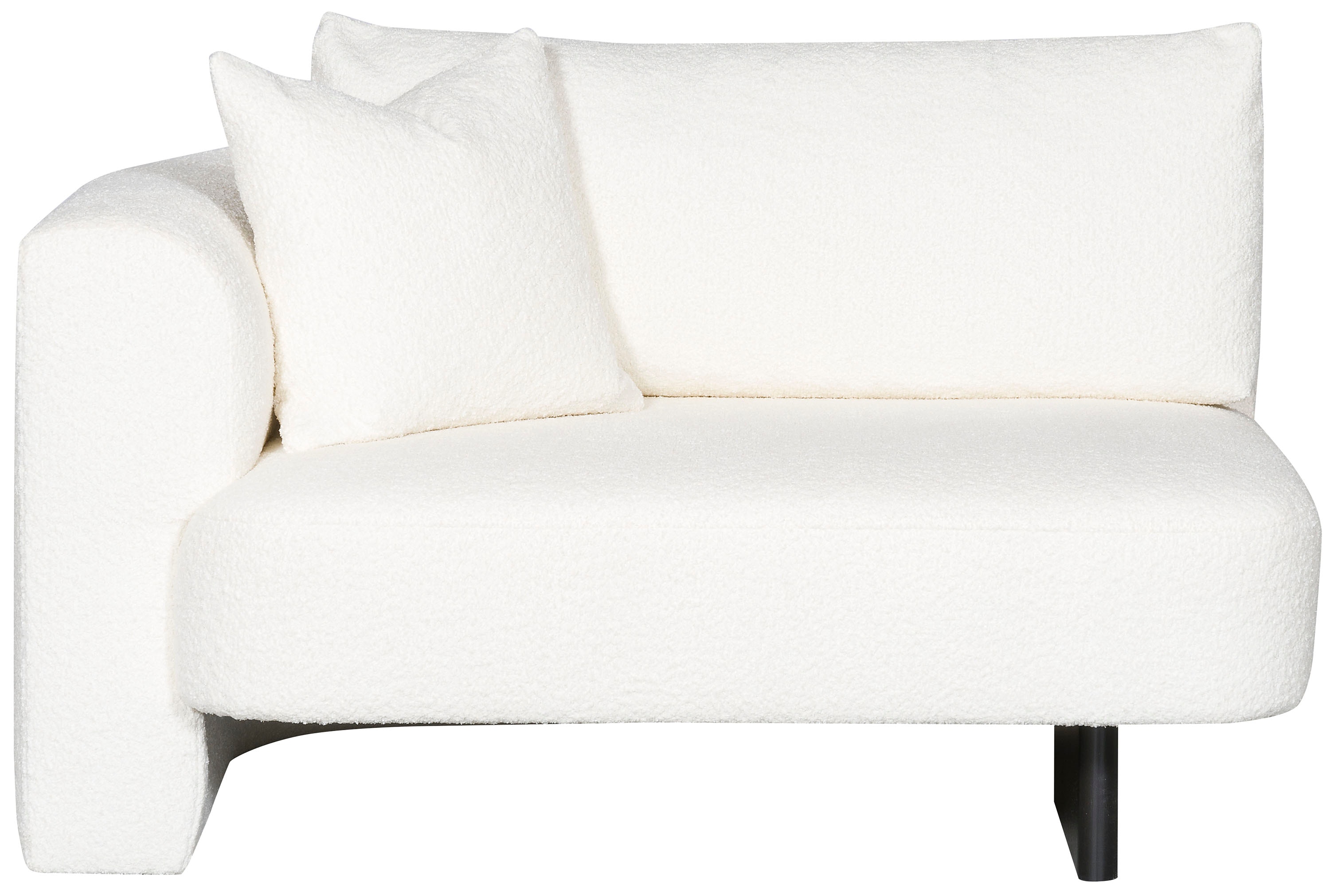 Vanguard Living Room Lola Left Arm Loveseat V166-LAL - White House